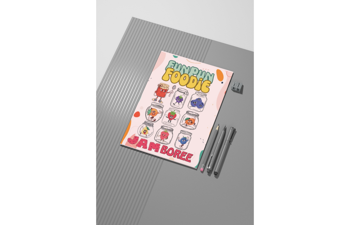 FunPun Foodie Coloring Book