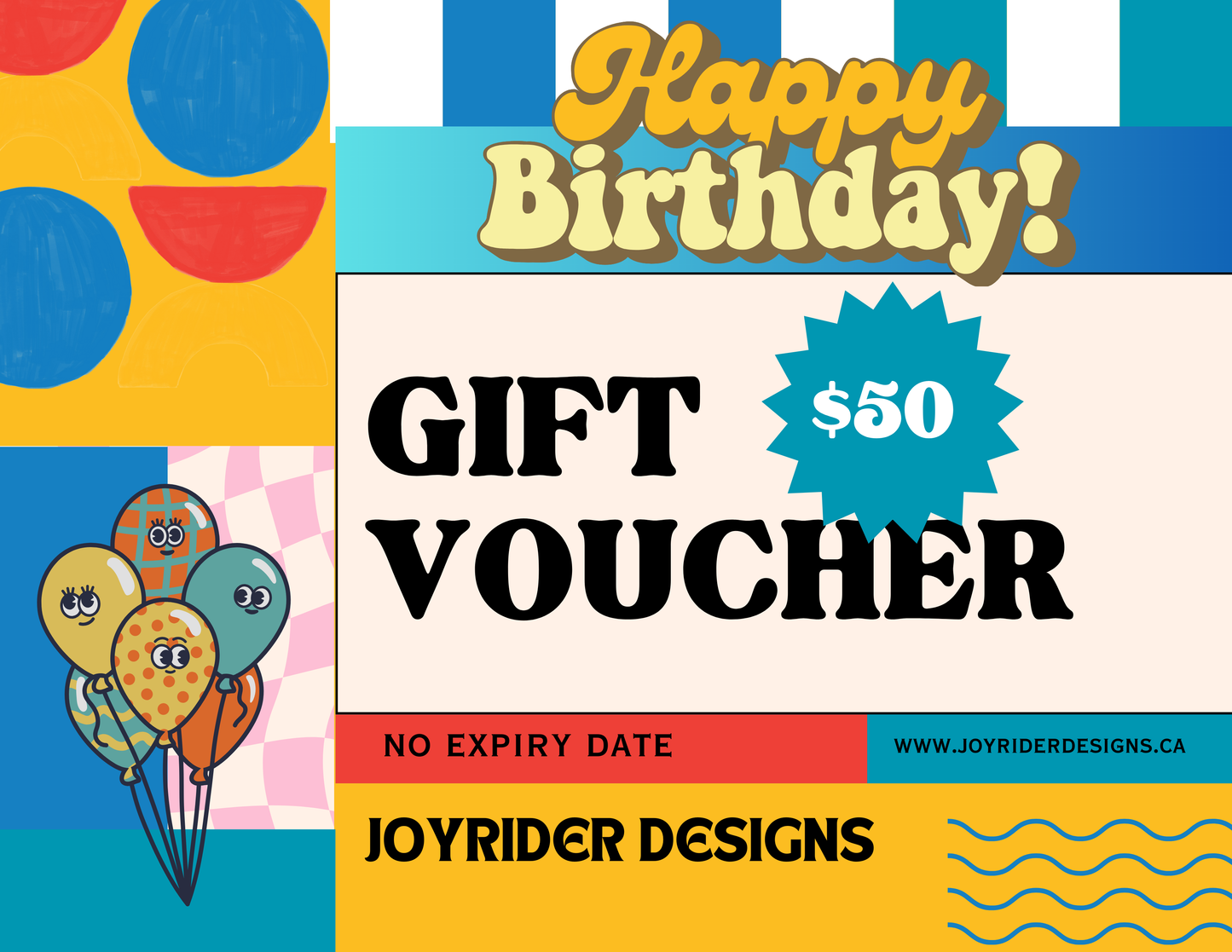 Joyful Birthday Gift Card