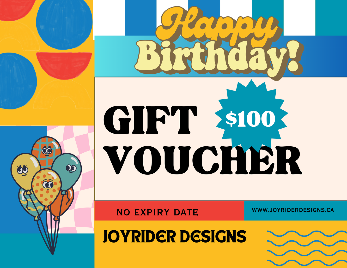 Joyful Birthday Gift Card