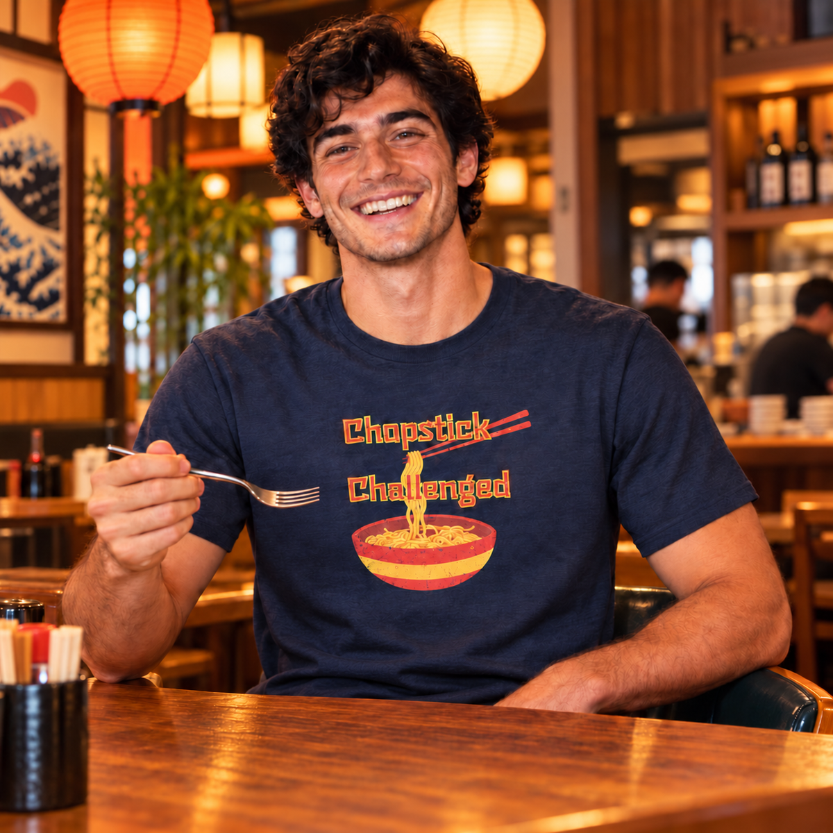 Chopstick Challenged- Unisex Tee
