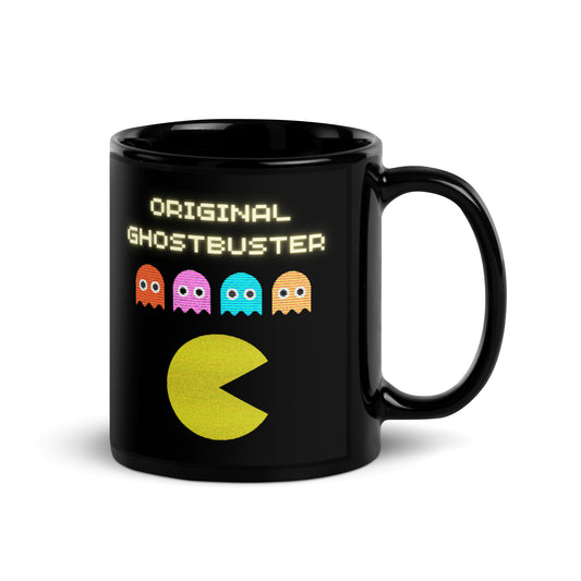 Original Ghostbuster - Black Glossy Mug