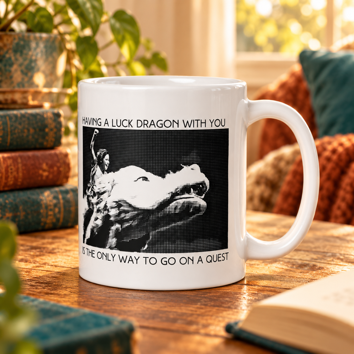 Falcor - White glossy mug