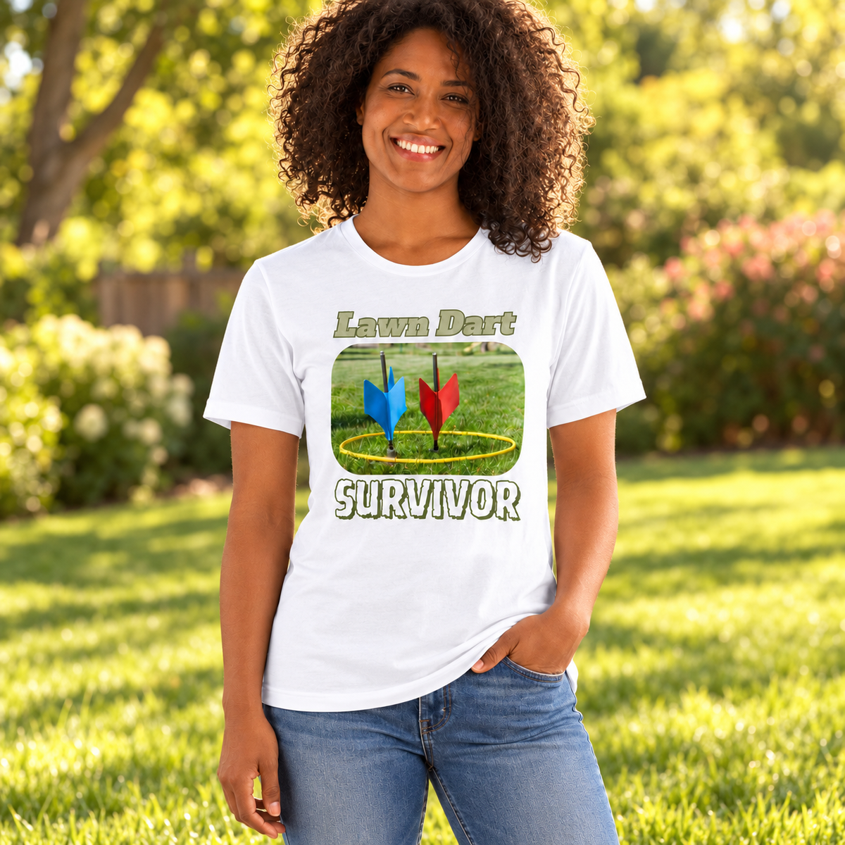 Lawn Dart Survivor - Unisex Tee