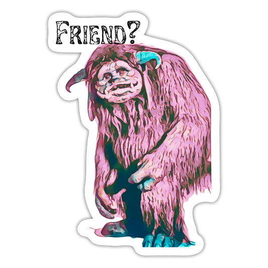 Ludo's Friend Sticker - white matte