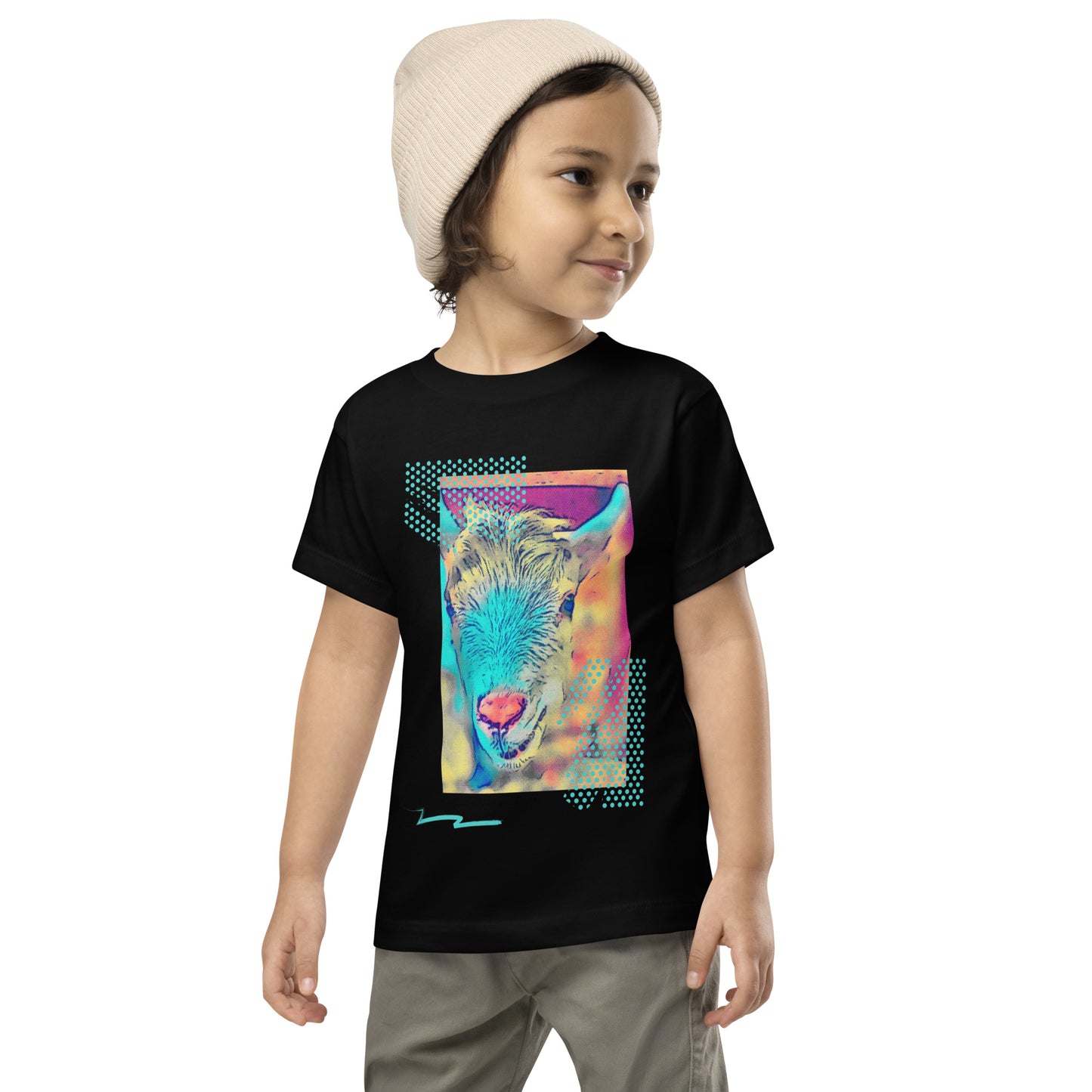 Duke the Goat- Toddler Short Sleeve Tee