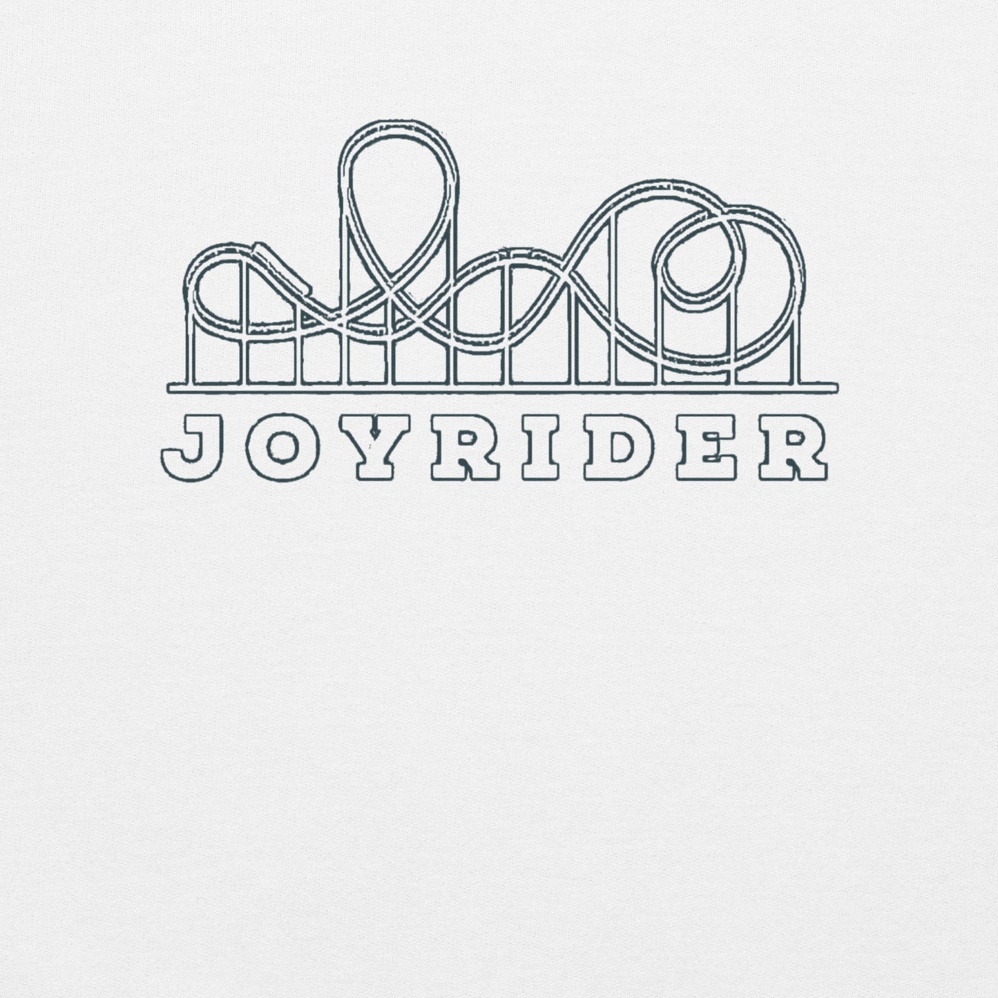 Rollercoaster Joyrider (Black Font) -Unisex Sweatshirt