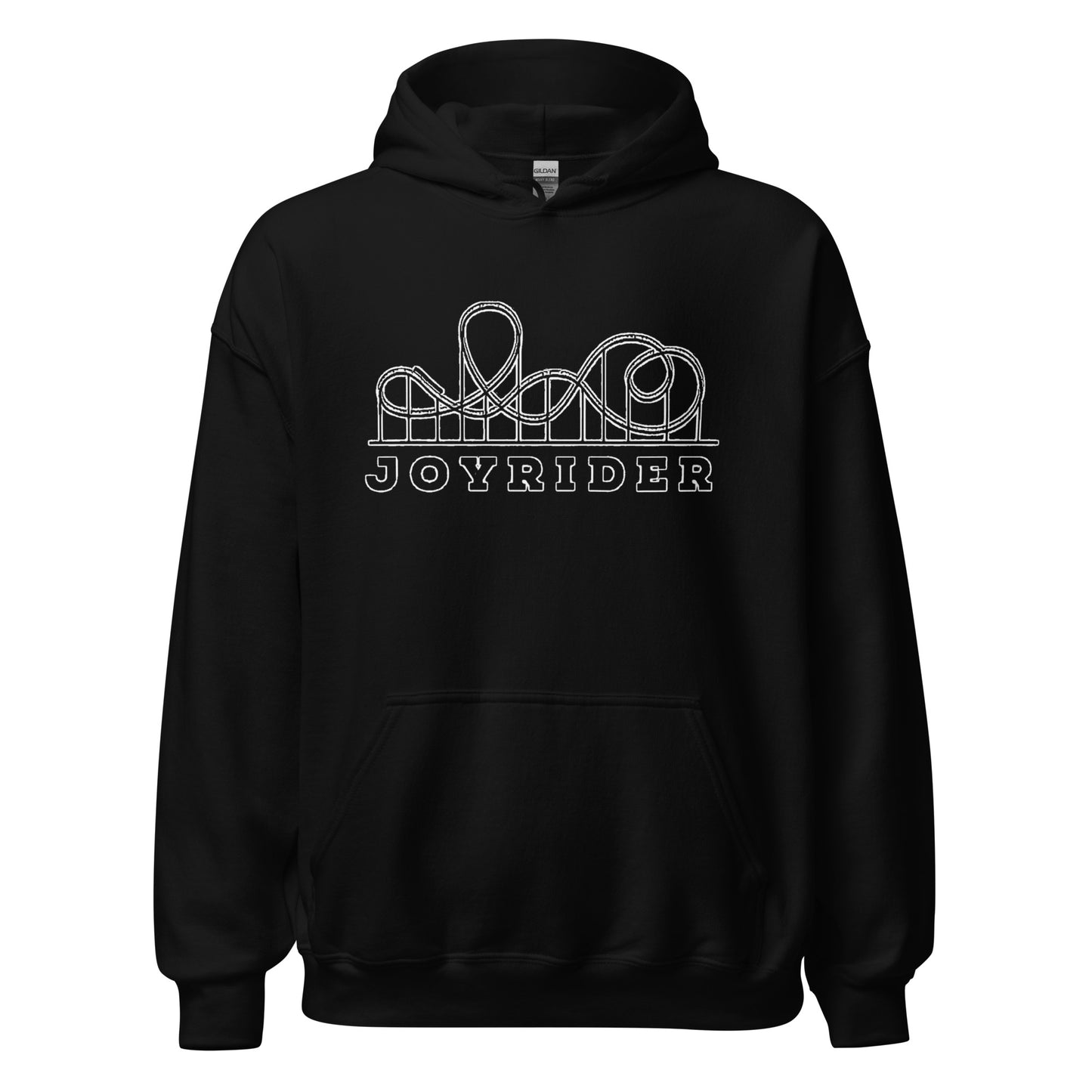 Roller Coaster - Unisex Hoodie (White Font)