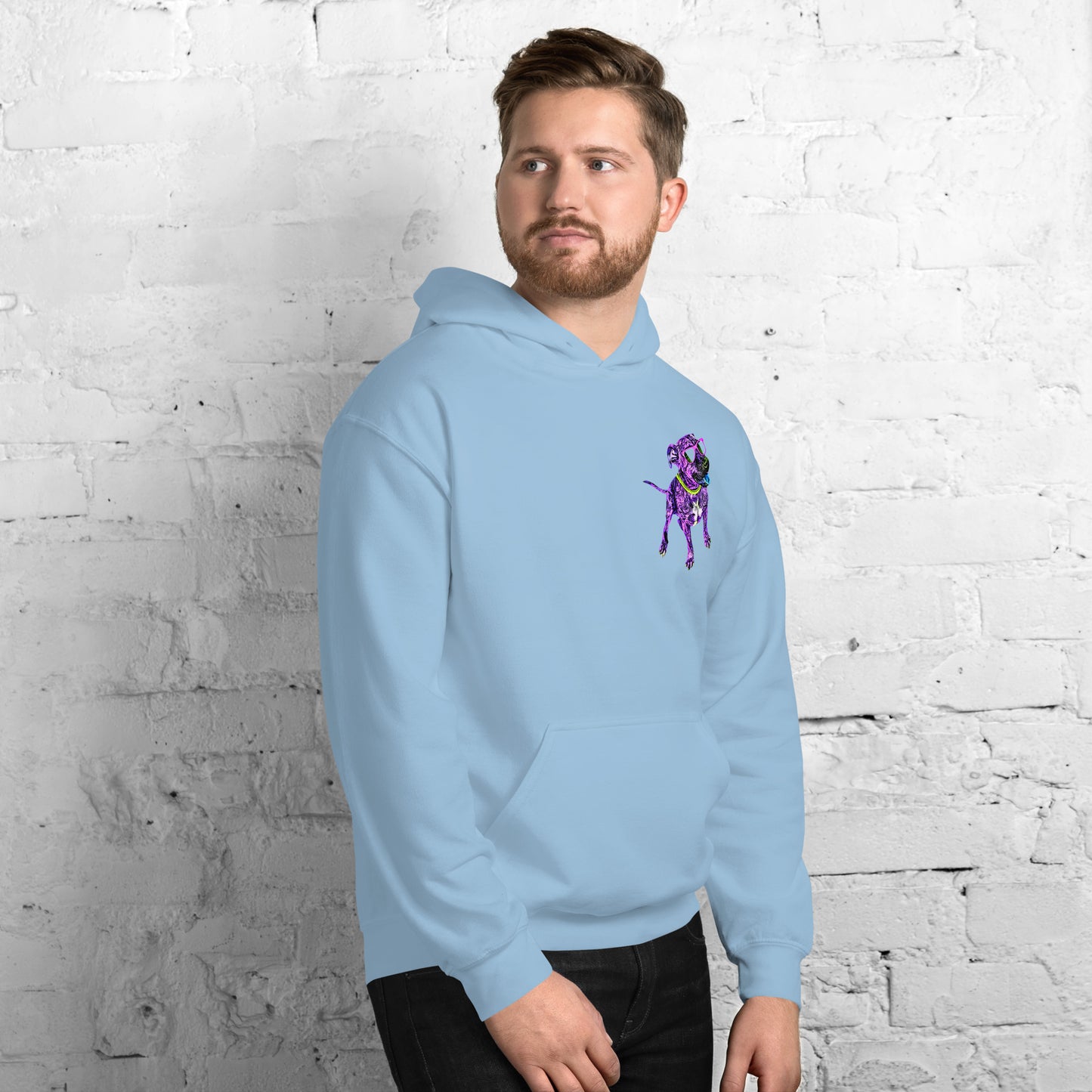 Pop Art Pup- Unisex Hoodie