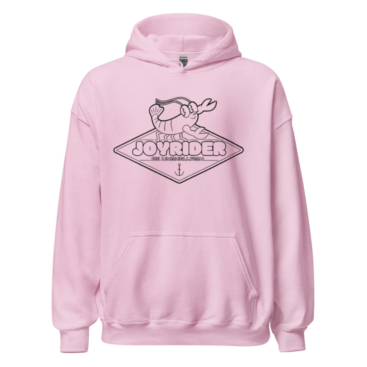 Be Unshellfish - Unisex Hoodie (Black Font)