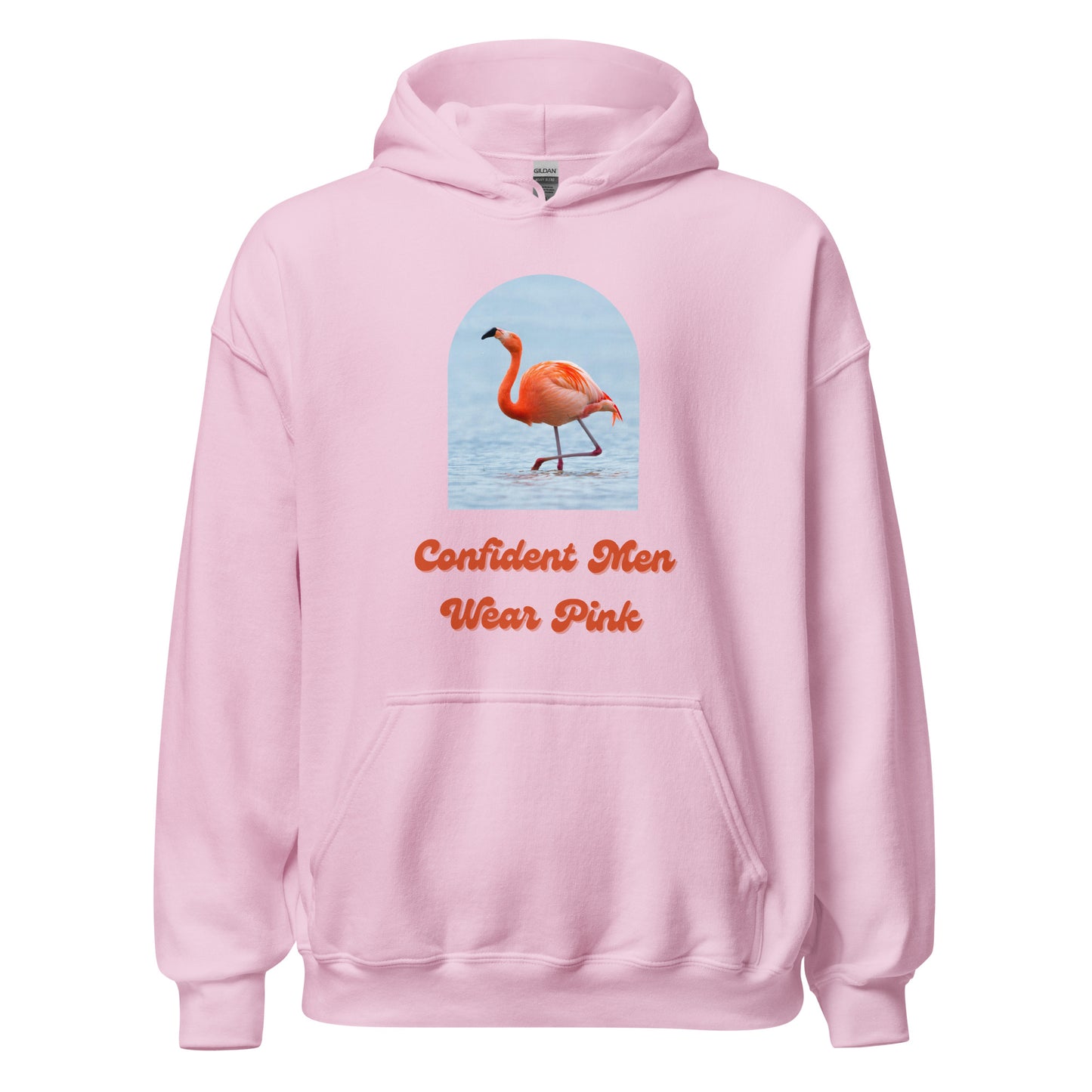 Confident Men Wear Pink - Unisex Hoodie