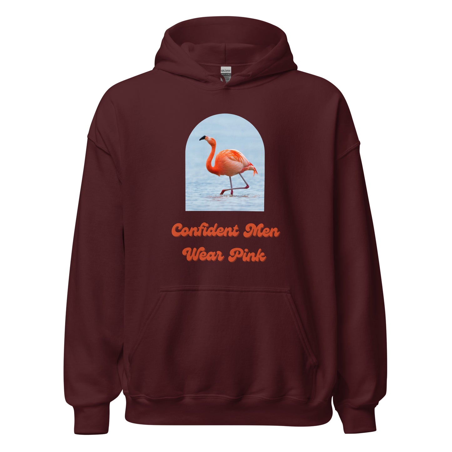 Confident Men Wear Pink - Unisex Hoodie