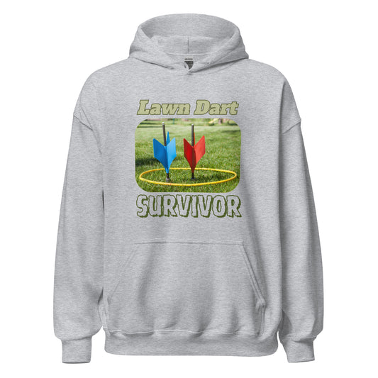 Lawn Dart Survivor - Unisex Hoodie