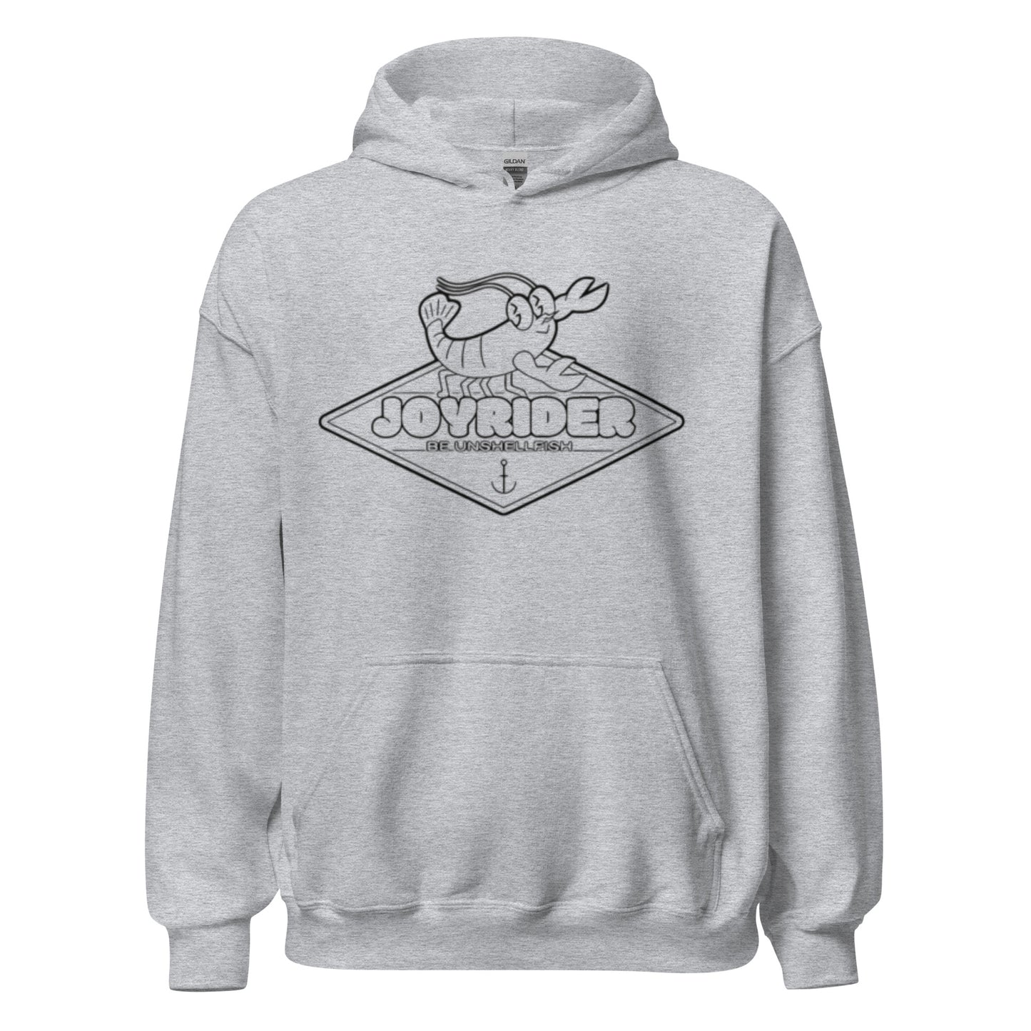 Be Unshellfish - Unisex Hoodie (Black Font)