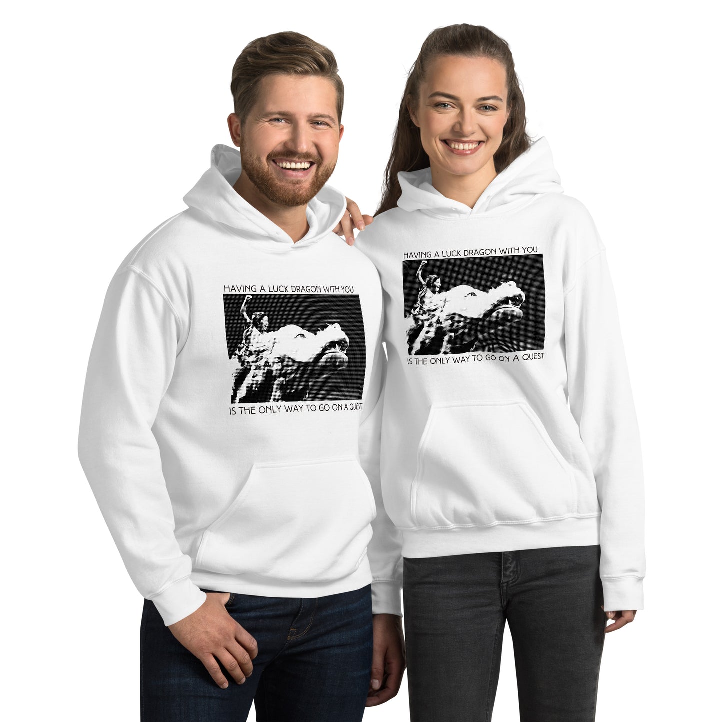 Falcor the Lucky Dragon- Unisex Hoodie