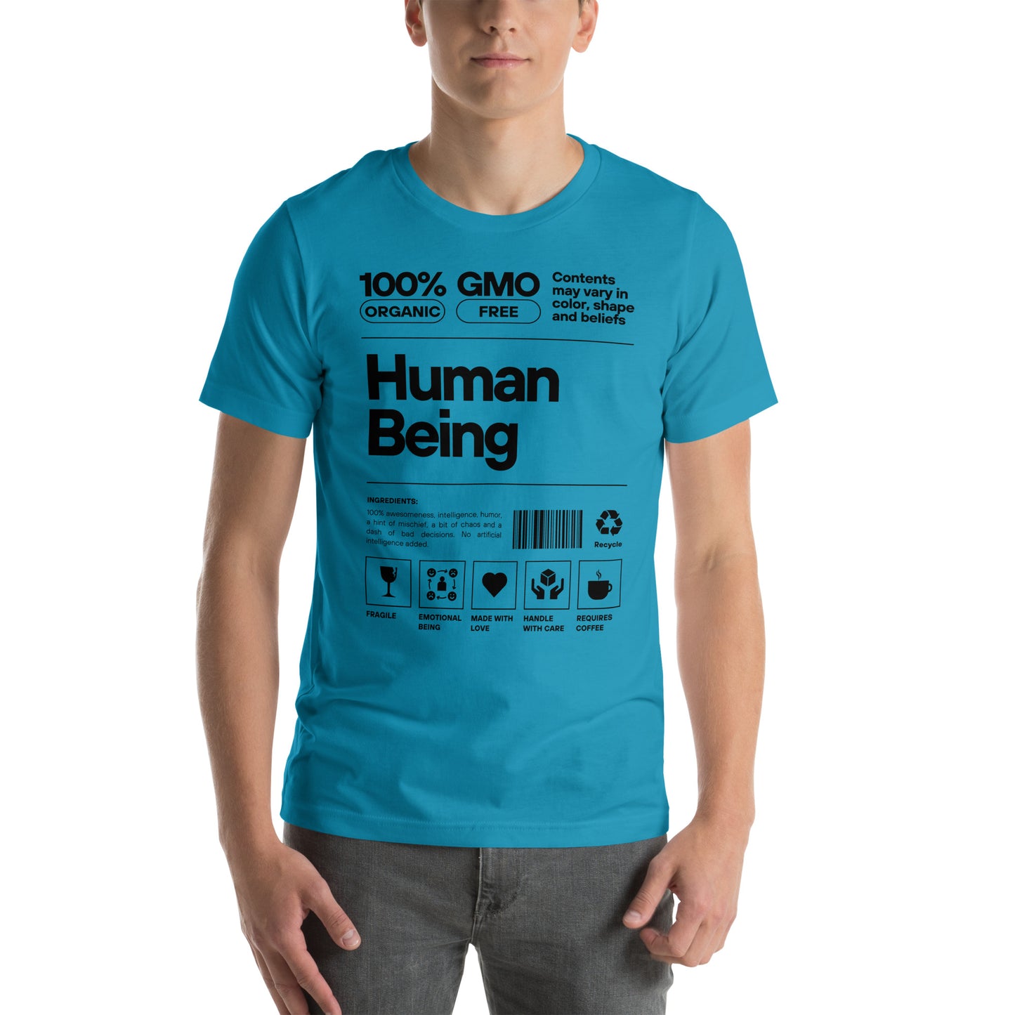 Human Being (Black Font) - Unisex Tee