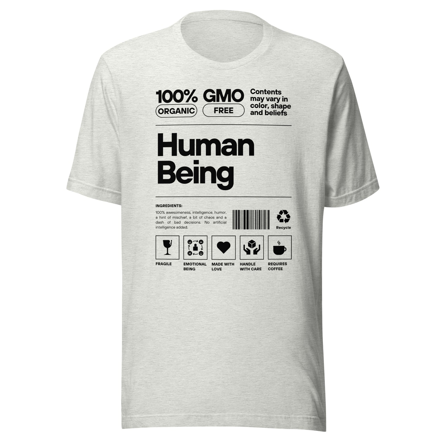 Human Being (Black Font) - Unisex Tee