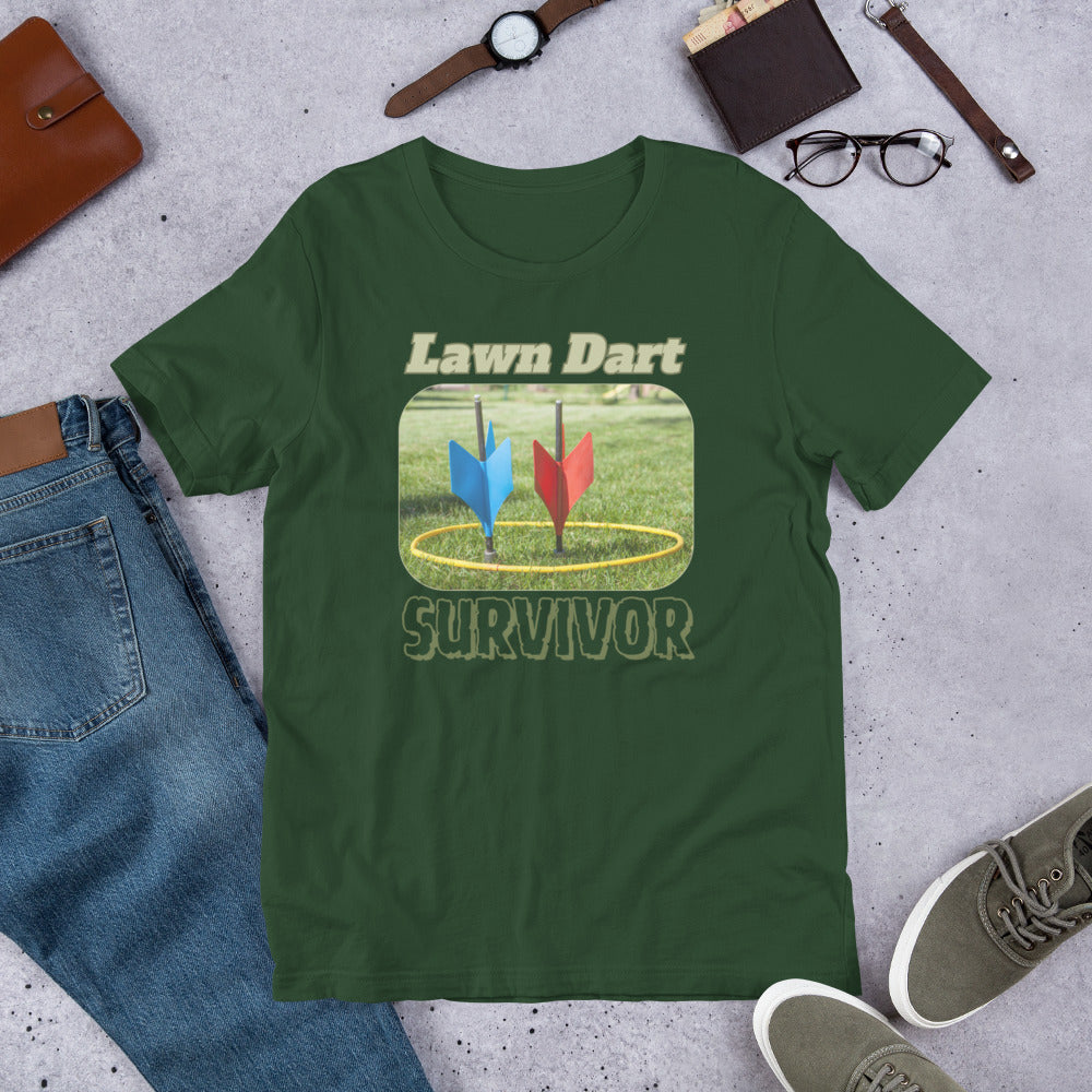 Lawn Dart Survivor - Unisex Tee