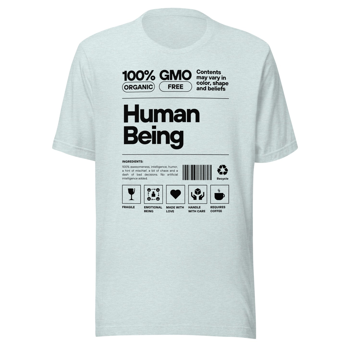 Human Being (Black Font) - Unisex Tee