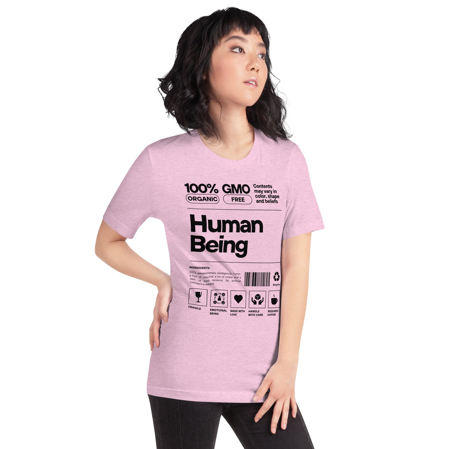 Human Being (Black Font) - Unisex Tee