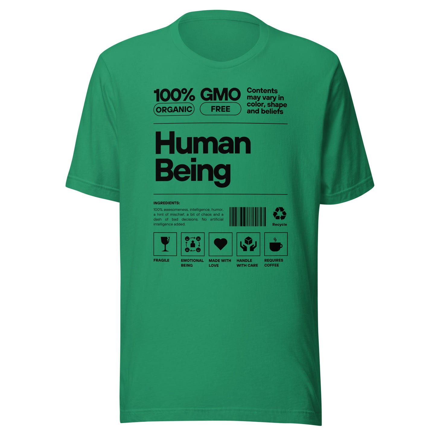 Human Being (Black Font) - Unisex Tee