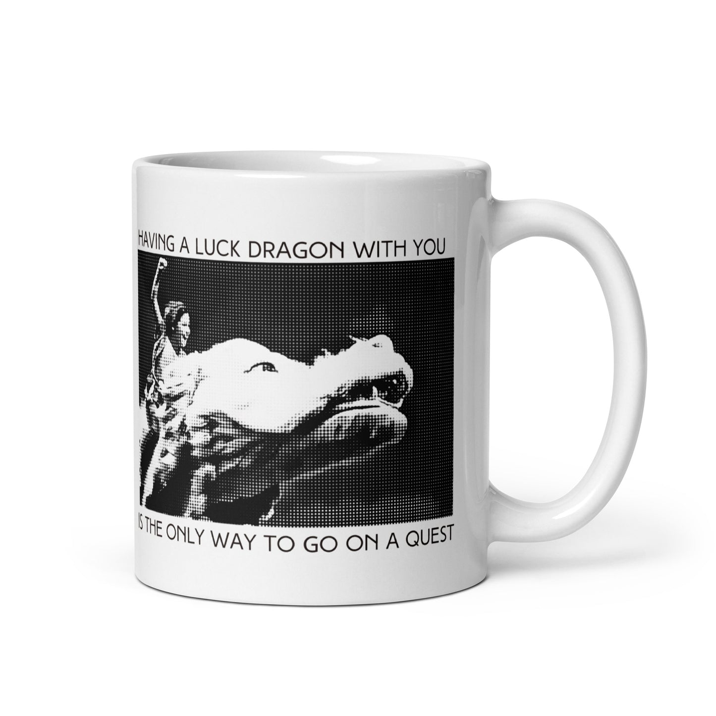 Falcor - White glossy mug