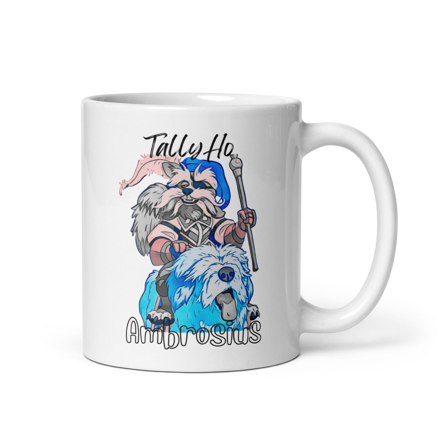 Sir Didymus - White glossy mug