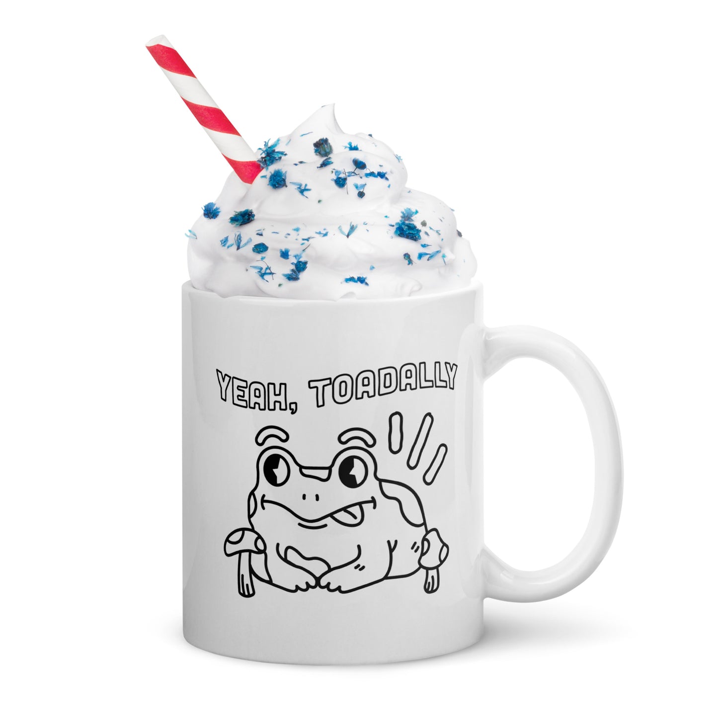 Toadally - White Glossy Mug