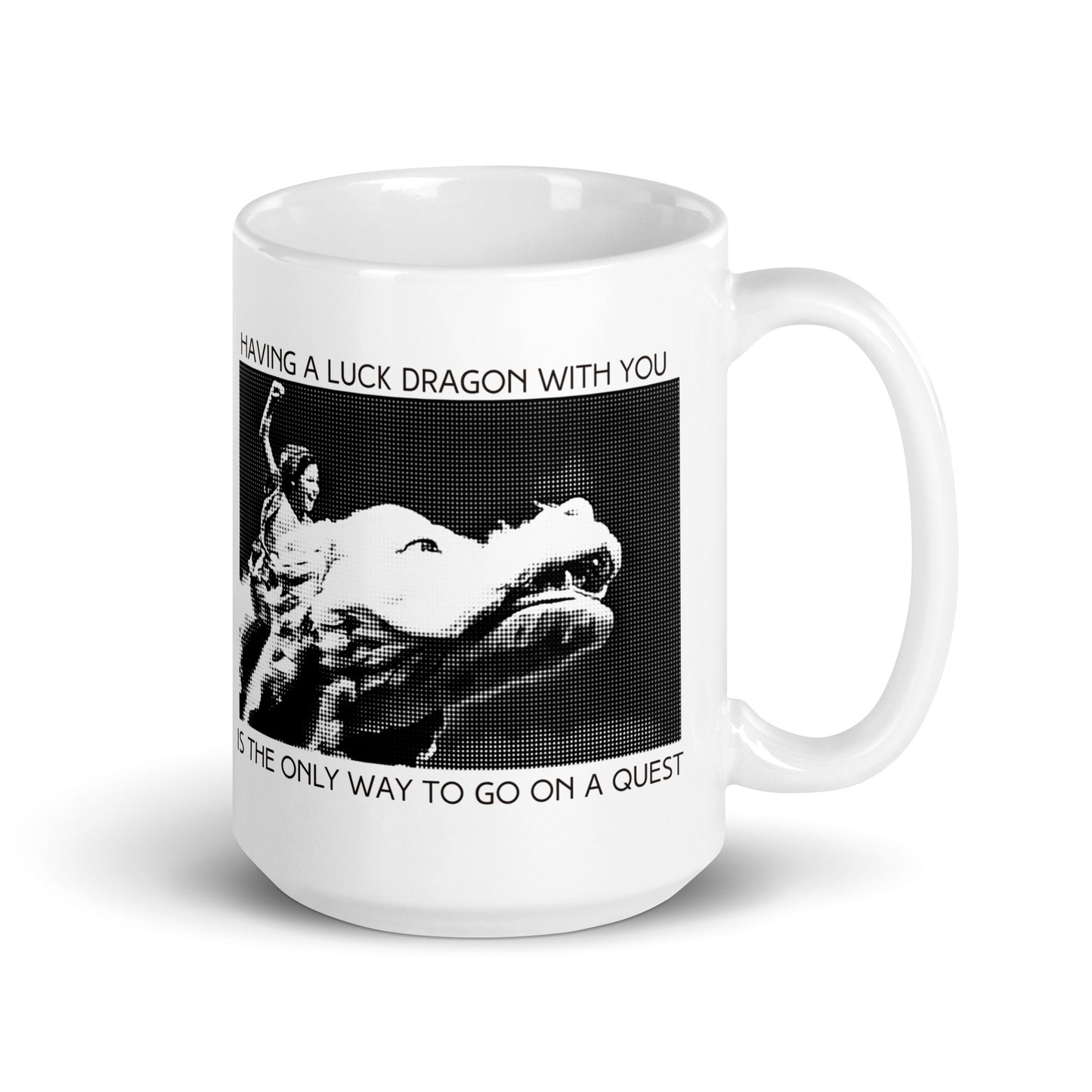 Falcor - White glossy mug