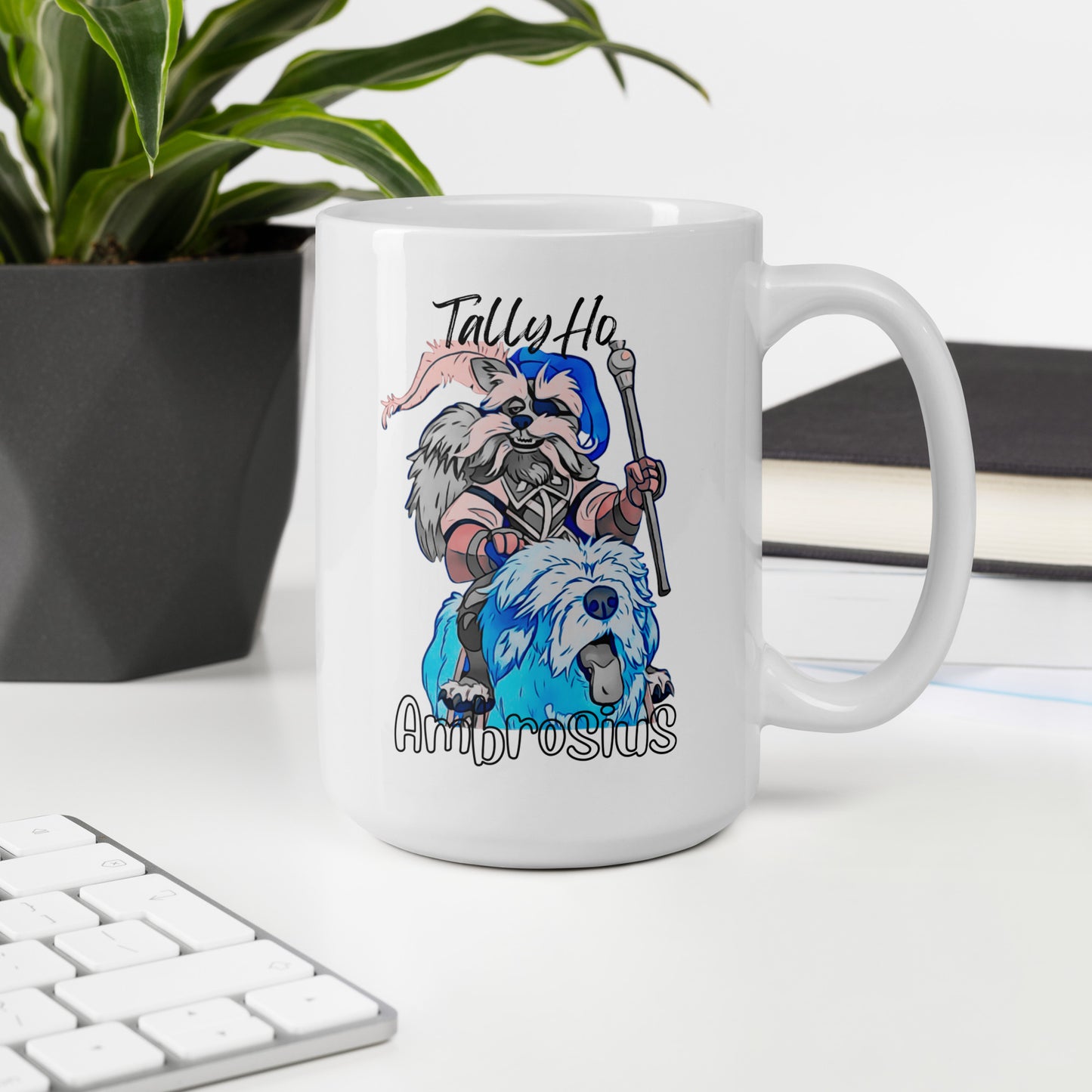 Sir Didymus - White glossy mug