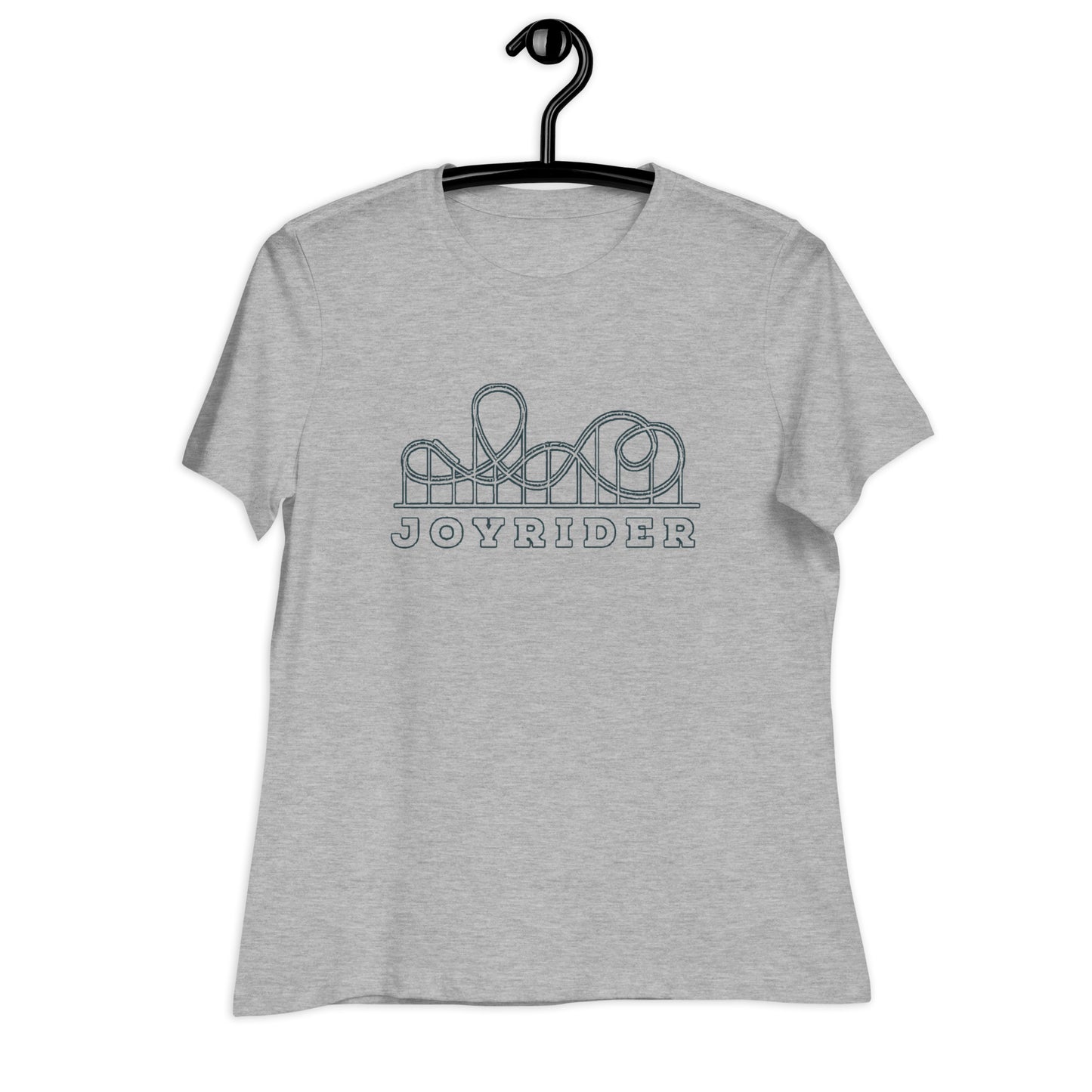 Roller Coaster - Women's Relaxed Tee (Black Font)