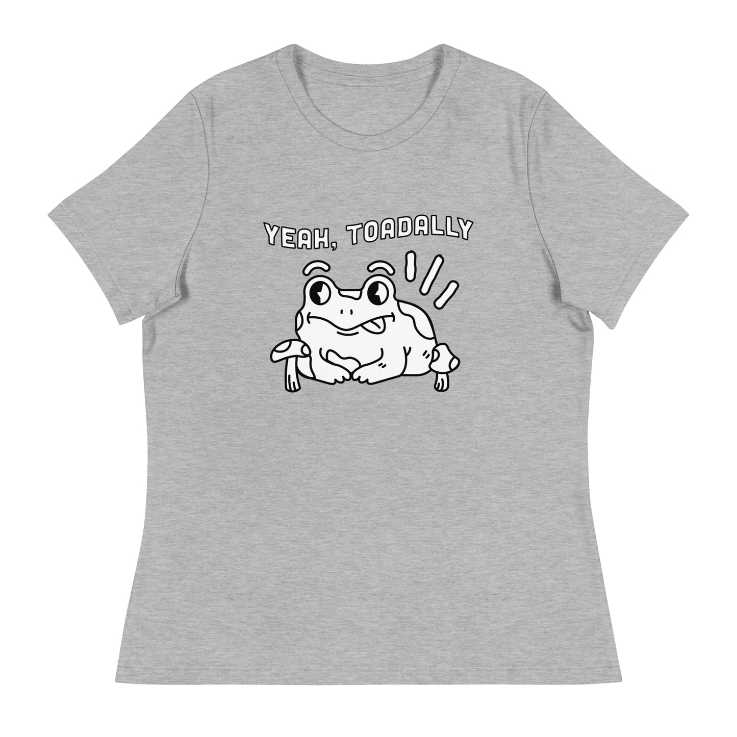 Toadally - Women's Relaxed Tee (White)