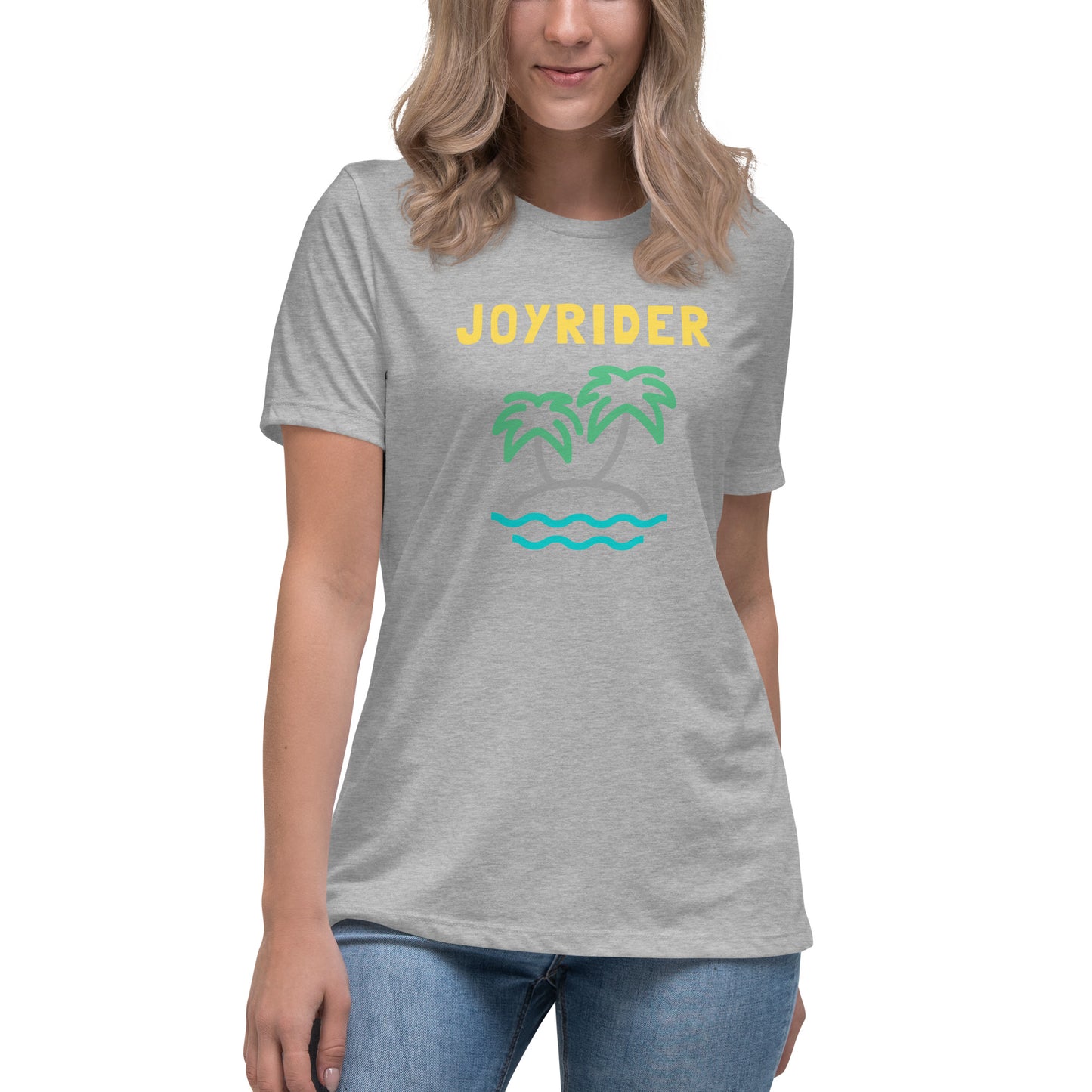 Neon Palms - Women's Relaxed Tee