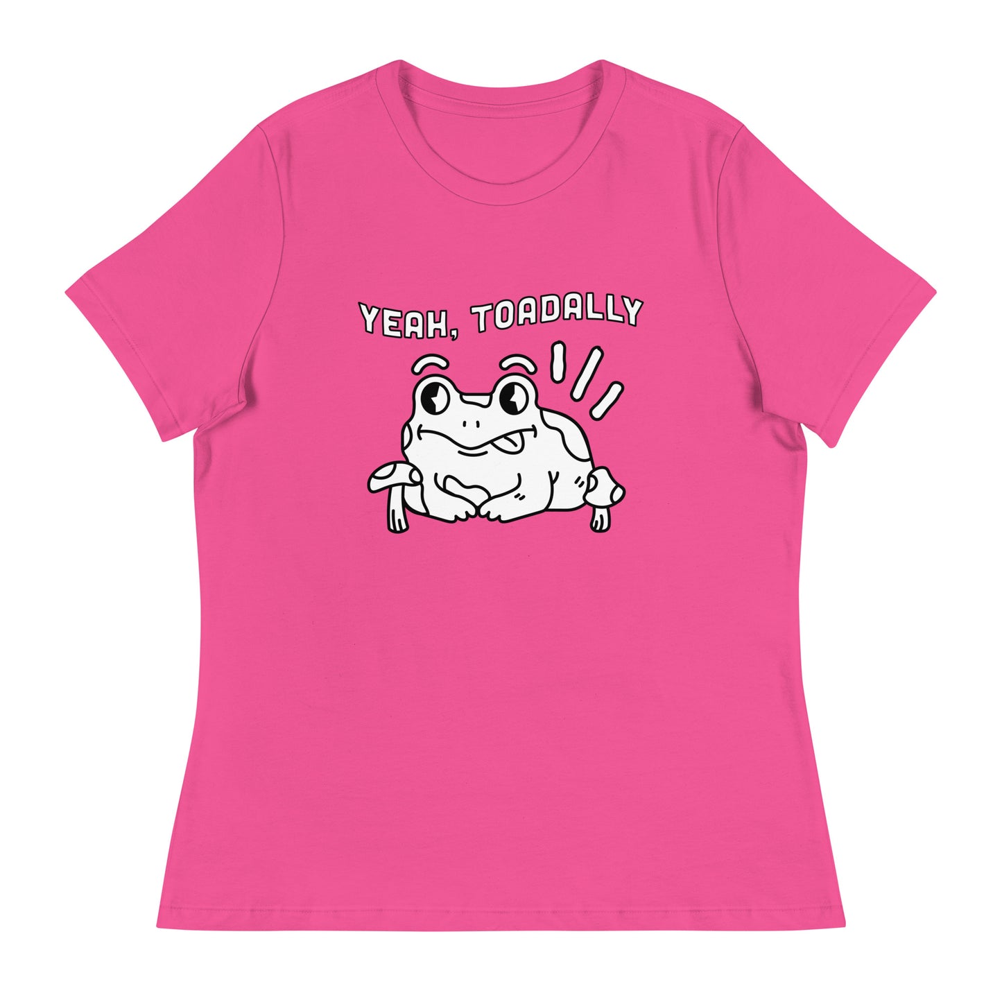 Toadally - Women's Relaxed Tee (White)