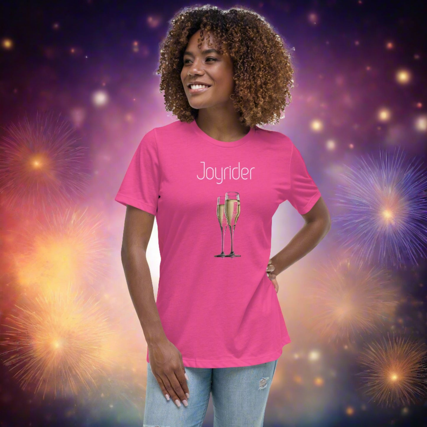 Champagne - Women's Relaxed Tee