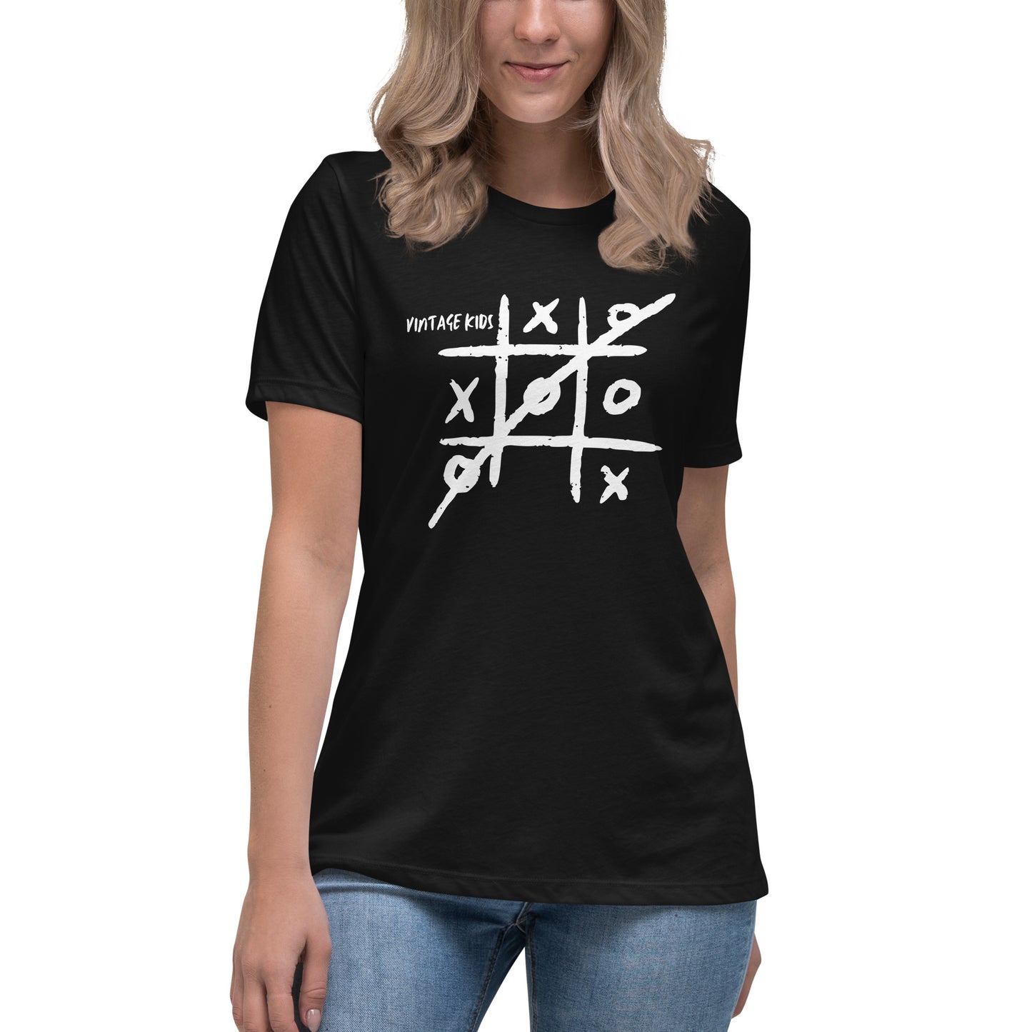 Tic Tac Toe - Women's Relaxed Tee