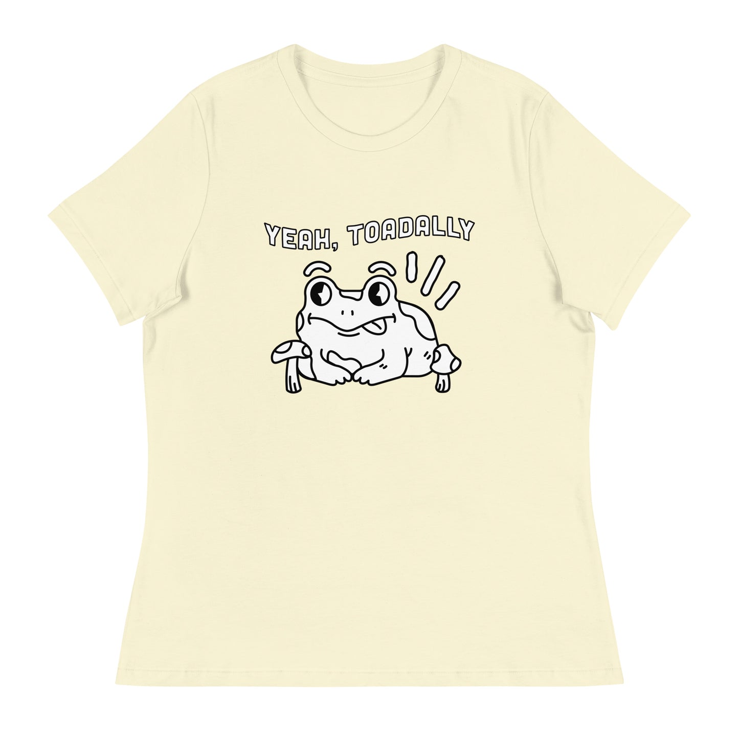 Toadally - Women's Relaxed Tee (White)