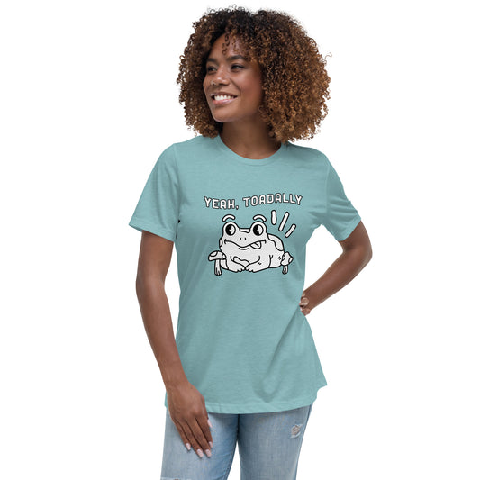 Toadally - Women's Relaxed Tee (White)