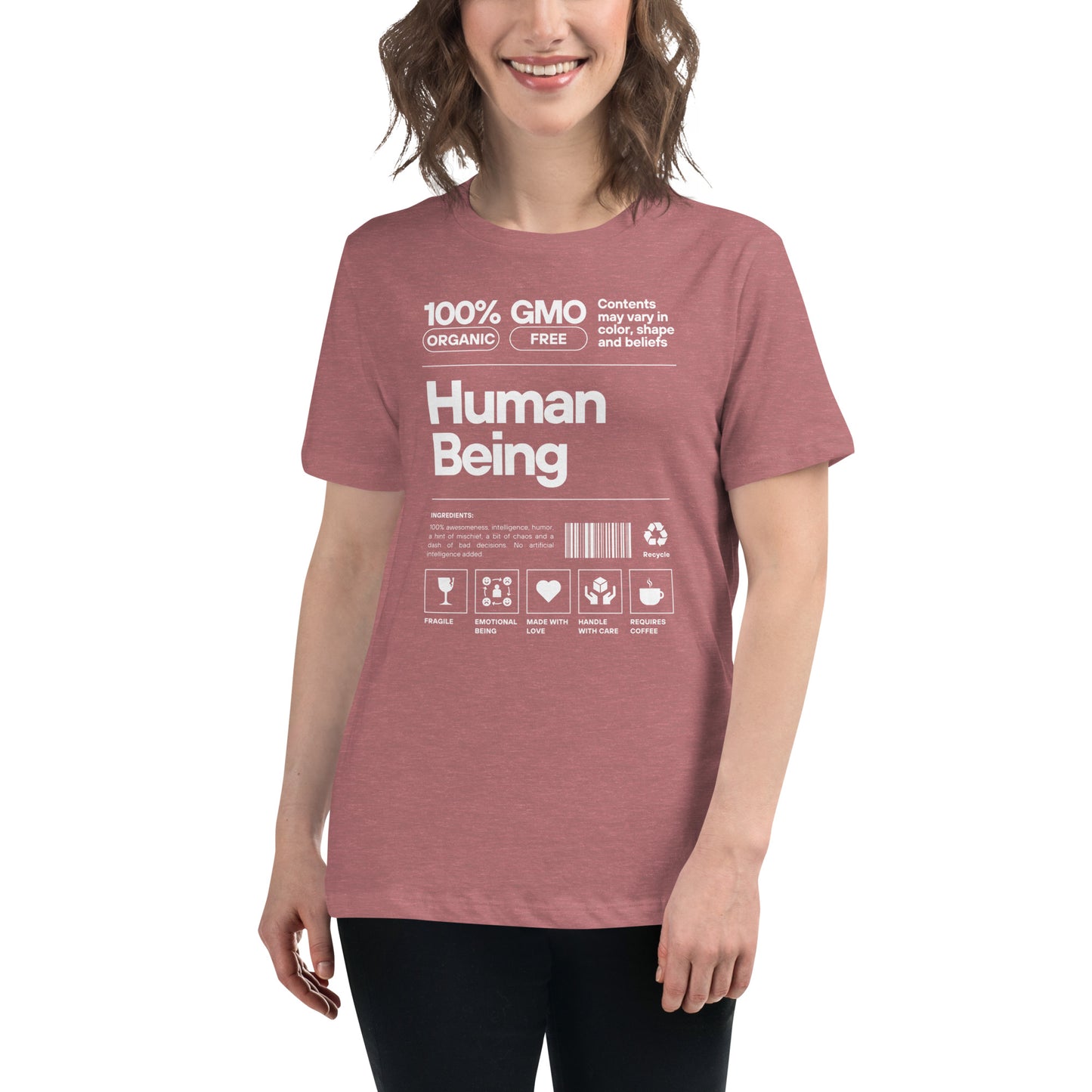 Human Being - Women's Relaxed Tee