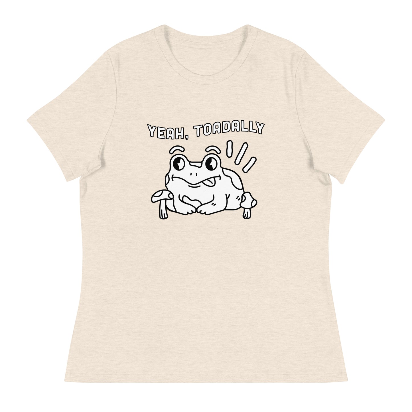 Toadally - Women's Relaxed Tee (White)