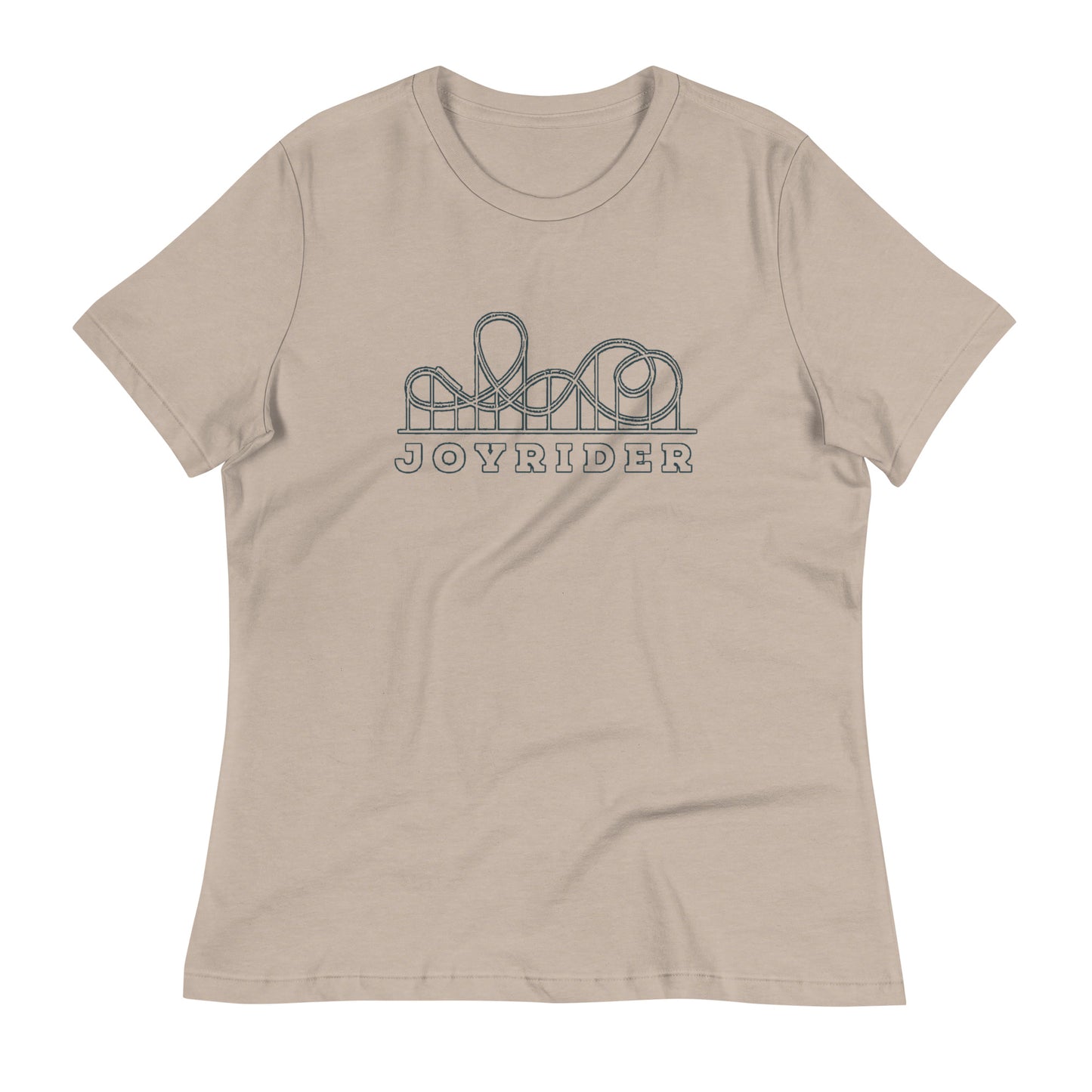 Roller Coaster - Women's Relaxed Tee (Black Font)