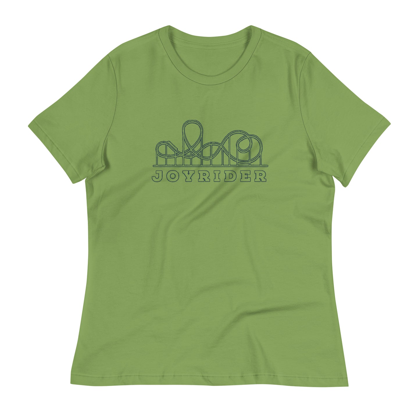 Roller Coaster - Women's Relaxed Tee (Black Font)