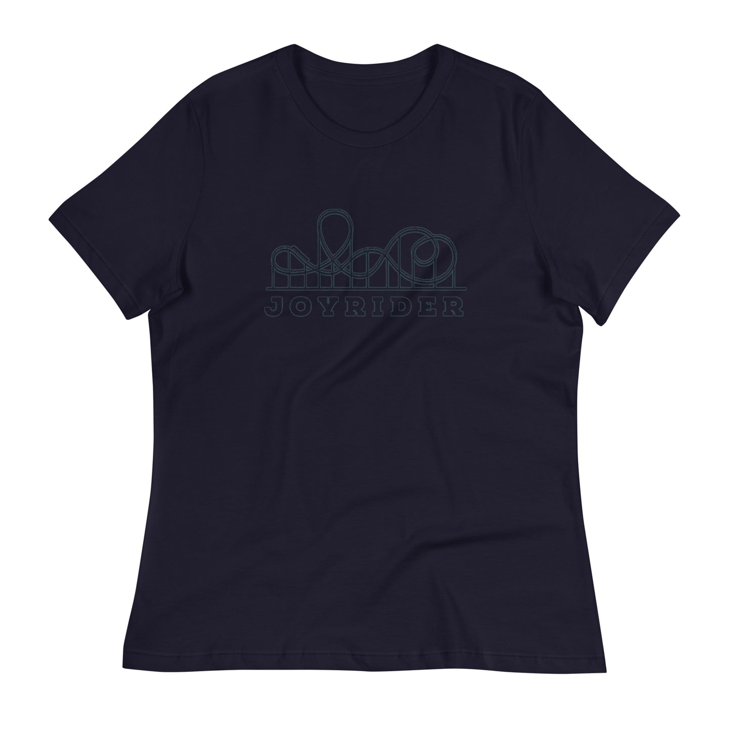 Roller Coaster - Women's Relaxed Tee (Black Font)