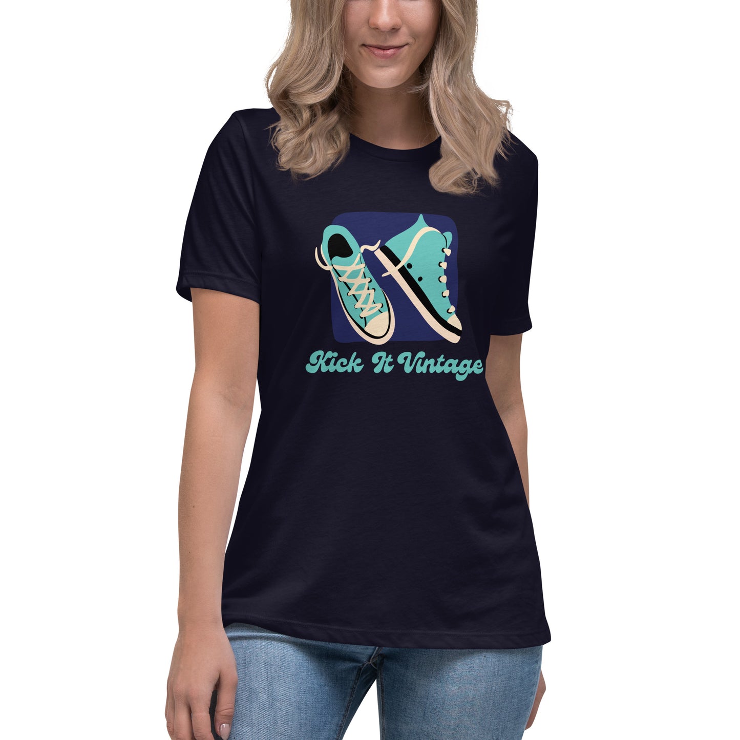 Kick it Vintage - Women's Relaxed Tee