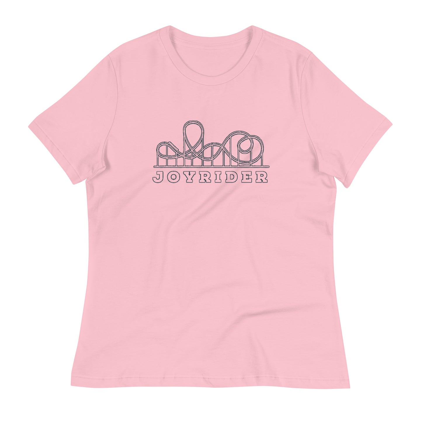 Roller Coaster - Women's Relaxed Tee (Black Font)