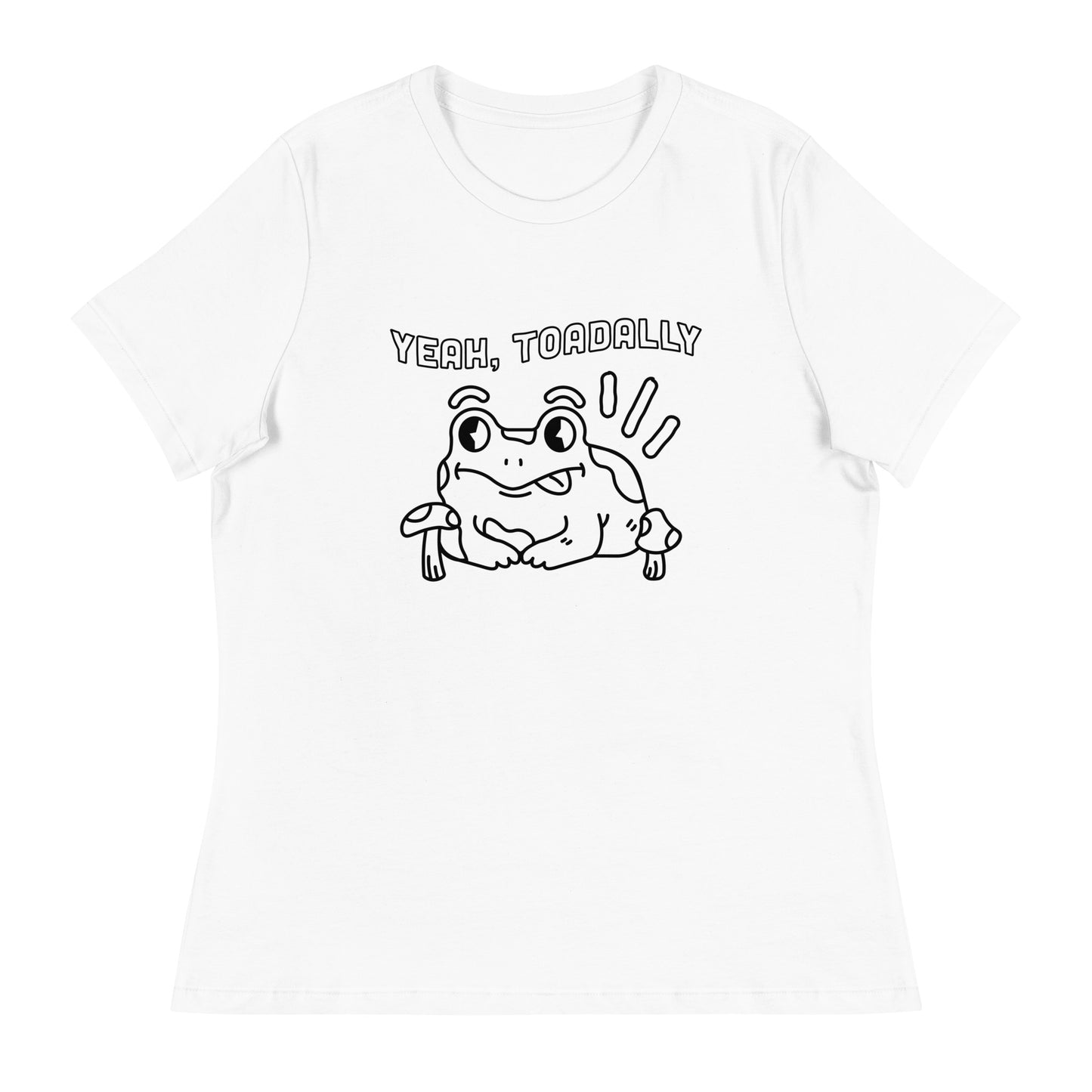 Toadally - Women's Relaxed Tee (White)