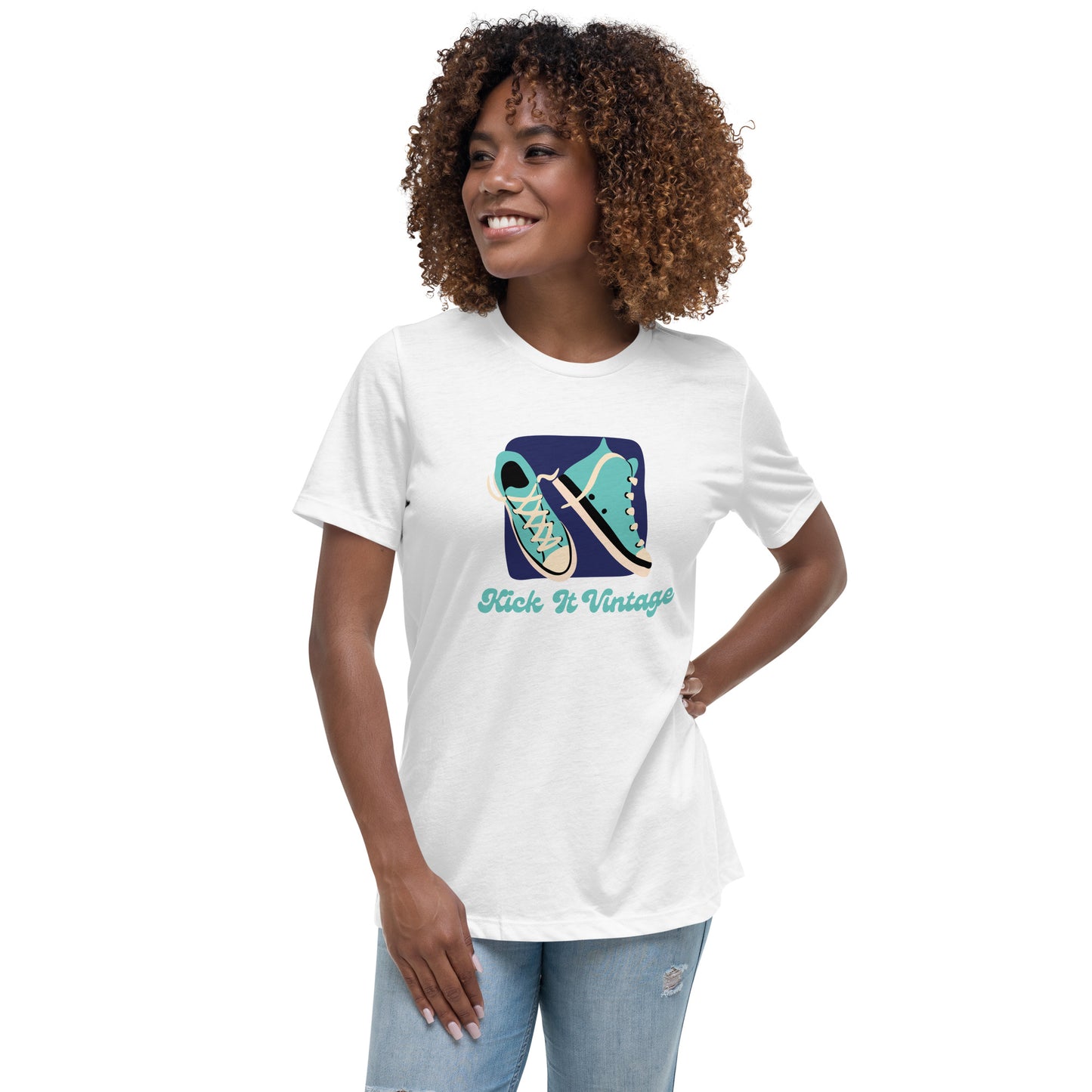 Kick it Vintage - Women's Relaxed Tee